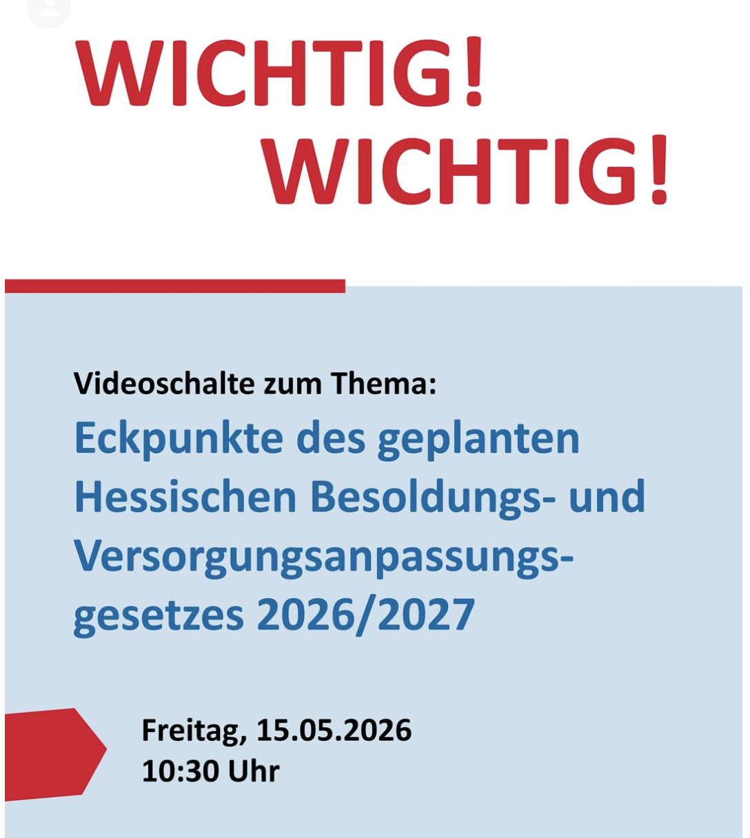 Eckpunkte Besoldung 2026/2027